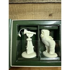 Dept 56 Snowbabies Winter Tales “I See You!” Set of 2 In Box